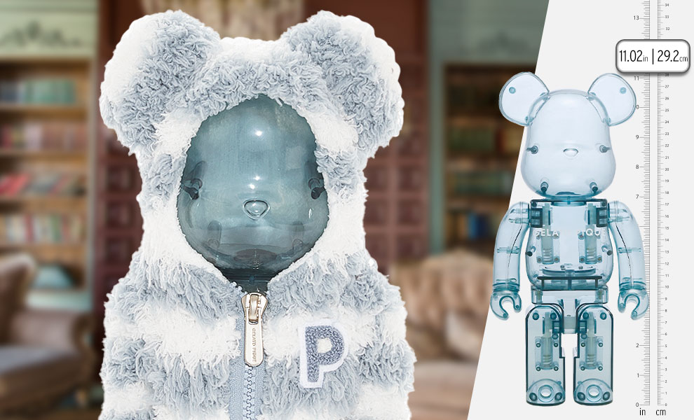 Gelato Pique x Be@rbrick Mint White 400% Collectible Figure by