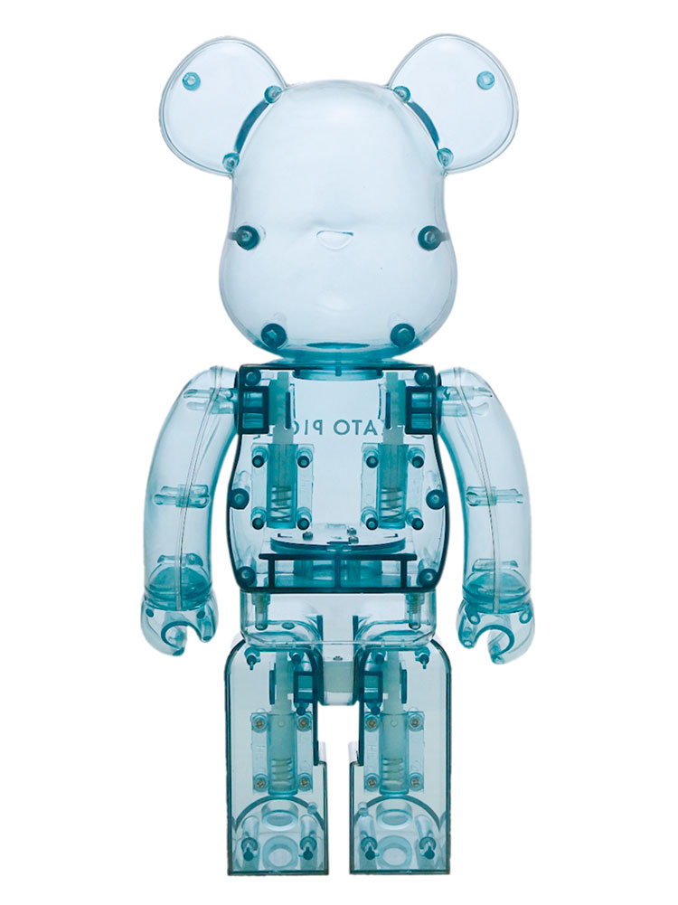 Gelato Pique x Be@rbrick Mint White 1000% Collectible Figure by Medicom