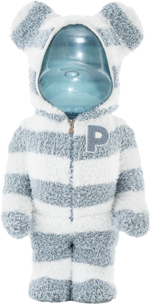 Gelato Pique x Be@rbrick Mint White 1000% Collectible Figure by Medicom