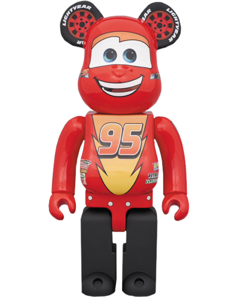 Be@rbrick Lightning McQueen 1000% Bearbrick by Medicom Toy