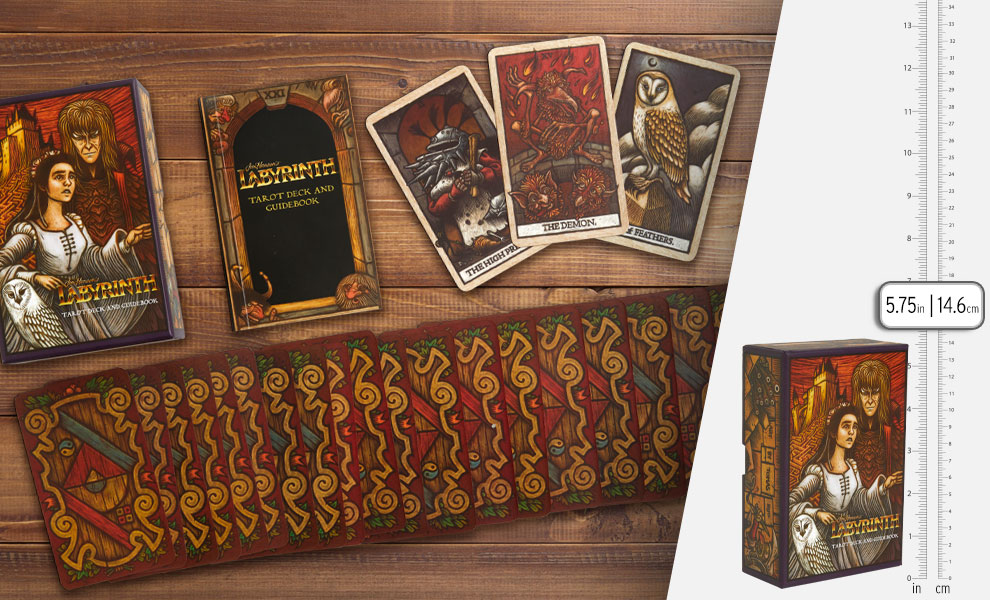 Gallery Feature Image of Labyrinth Tarot Deck and Guidebook Book - Click to open image gallery