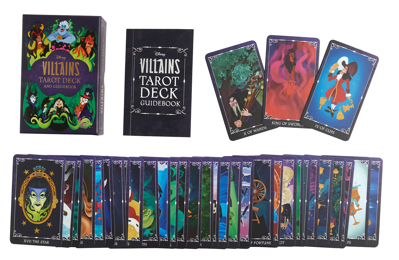 Disney Villains Tarot Deck and Guidebook by Insight Editions