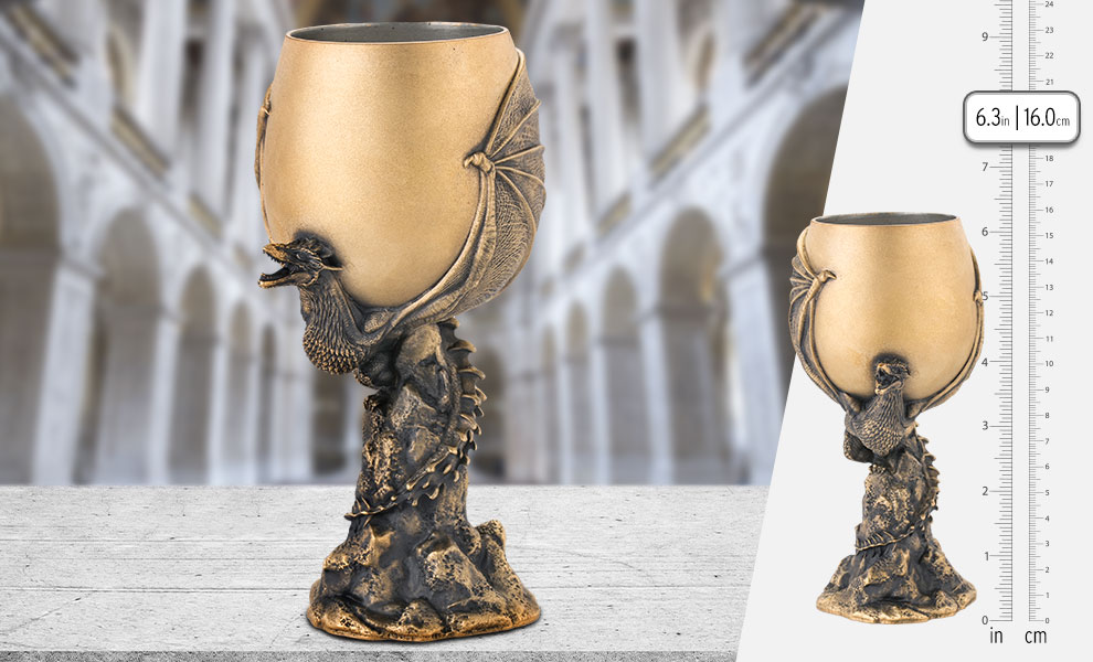Gallery Feature Image of Gilt Drogon Goblet (Special Edition) Collectible Drinkware - Click to open image gallery