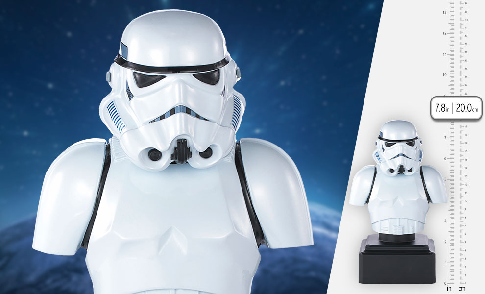 Gallery Feature Image of Empire White Stormtrooper Bust - Click to open image gallery