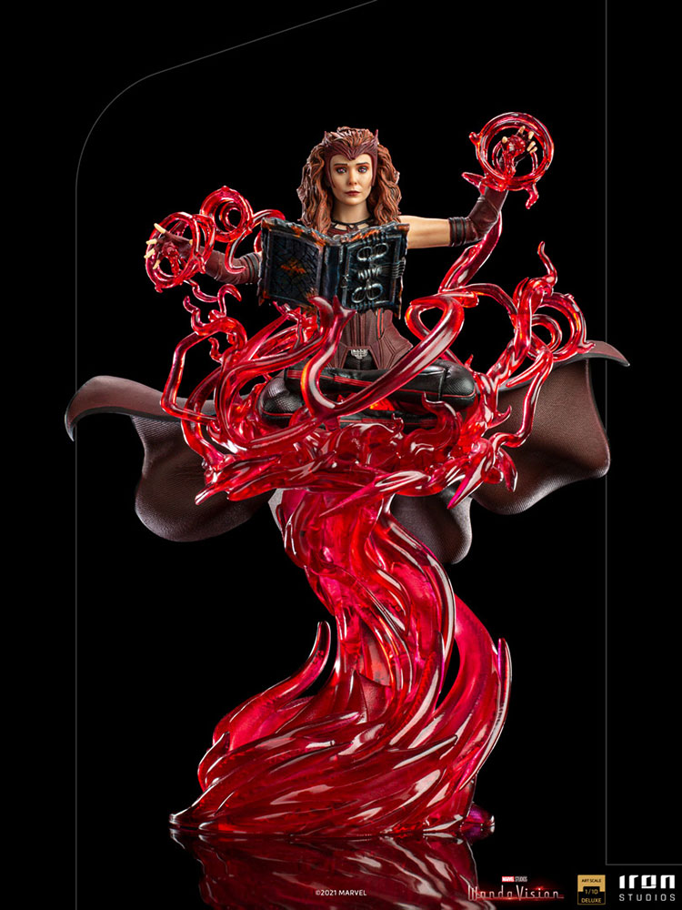 IRON STUDIOS : Scarlet Witch Deluxe 1:10 Scale Statue Scarlet-witch-deluxe_marvel_gallery_6154d6703be33