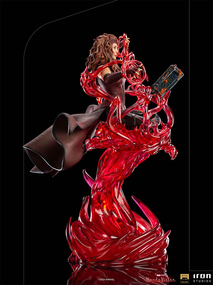 IRON STUDIOS : Scarlet Witch Deluxe 1:10 Scale Statue Scarlet-witch-deluxe_marvel_gallery_6154d670ce0c5