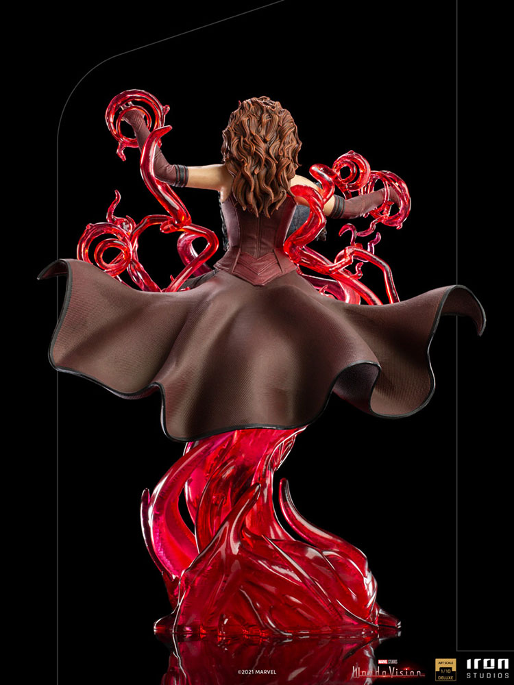 IRON STUDIOS : Scarlet Witch Deluxe 1:10 Scale Statue Scarlet-witch-deluxe_marvel_gallery_6154d67125397
