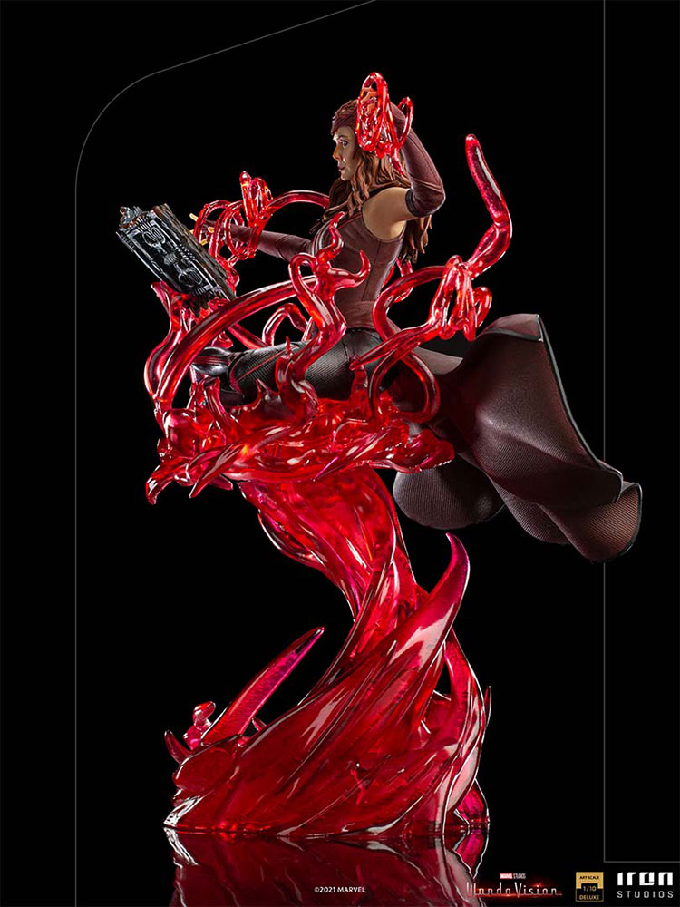 IRON STUDIOS : Scarlet Witch Deluxe 1:10 Scale Statue Scarlet-witch-deluxe_marvel_gallery_6154d6716dbeb