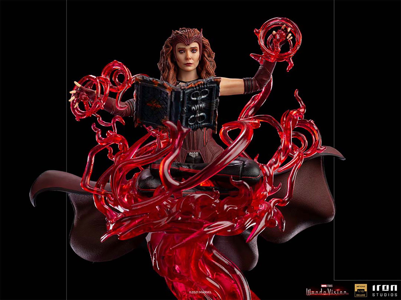 IRON STUDIOS : Scarlet Witch Deluxe 1:10 Scale Statue Scarlet-witch-deluxe_marvel_gallery_6154d6721b517
