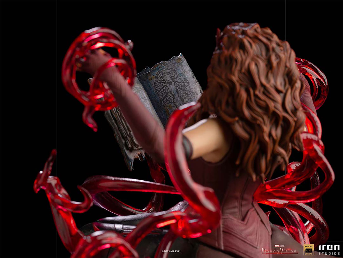 IRON STUDIOS : Scarlet Witch Deluxe 1:10 Scale Statue Scarlet-witch-deluxe_marvel_gallery_6154d672ba316
