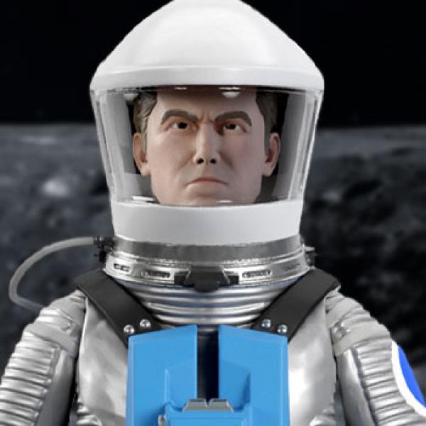 Be@rbrick Space Suit Green Helmet & Orange Suit Ver. 1000 