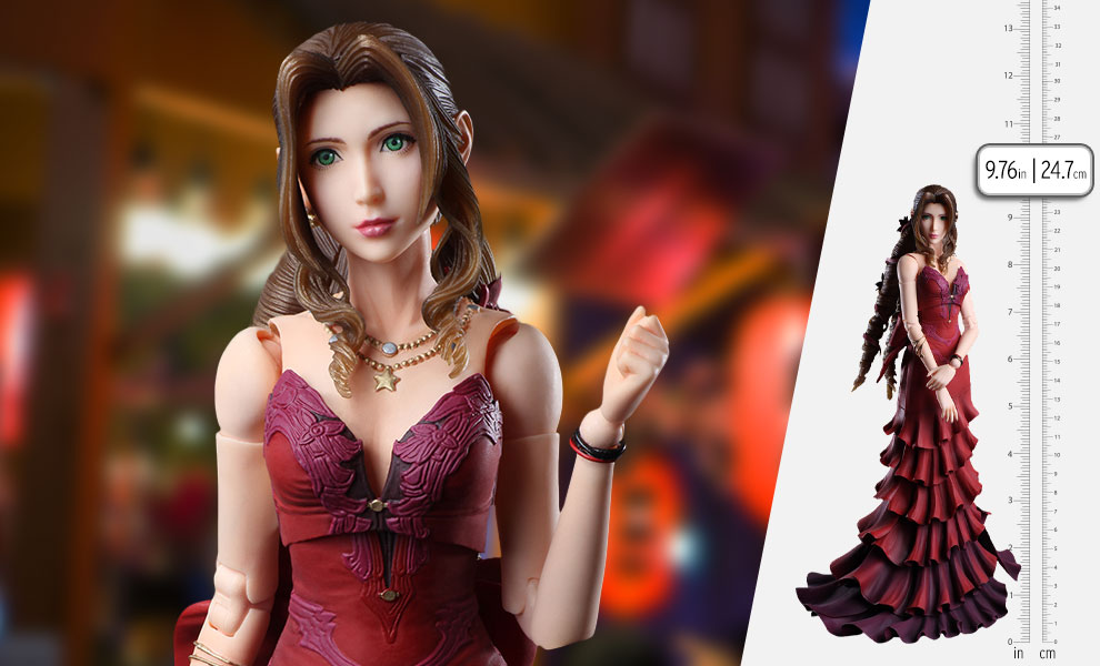 Gallery Feature Image of Aerith Gainsborough (Dress Ver.) Action Figure - Click to open image gallery