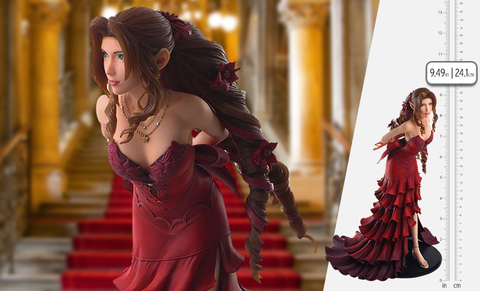 Gallery Feature Image of Aerith Gainsborough (Dress Ver.) PVC Figure - Click to open image gallery