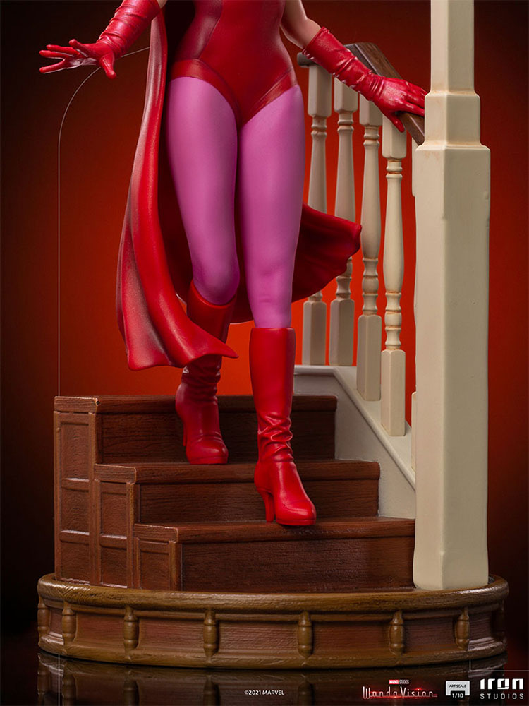 IRON STUDIOS : Wandavision - Wanda Halloween Version 1:10 Scale Statue Wanda-halloween_marvel_gallery_615766d2edf28
