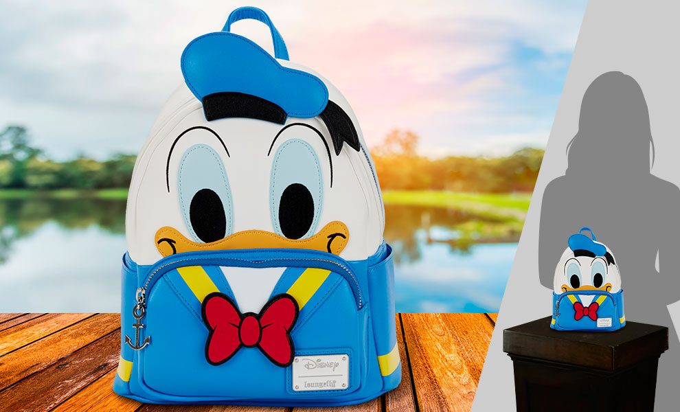 Gallery Feature Image of Donald Duck Cosplay Mini Backpack Apparel - Click to open image gallery