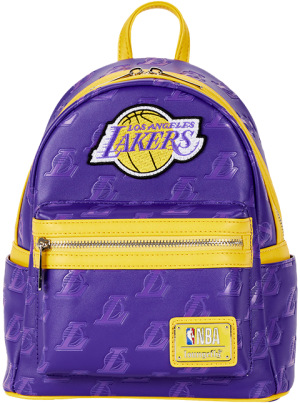 Lakers Debossed Logo Mini Backpack Apparel