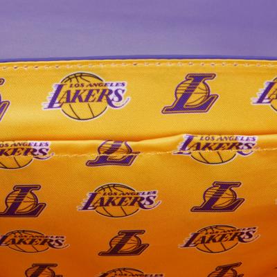 Lakers Debossed Logo Cross Body Bag- Prototype Shown
