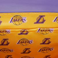 Gallery Image of Lakers Debossed Logo Cross Body Bag Apparel