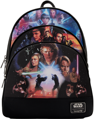 Star Wars Trilogy 2 Triple Pocket Mini Backpack Apparel