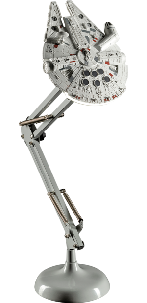 Millennium Falcon Posable Desk Light Collectible Lamp