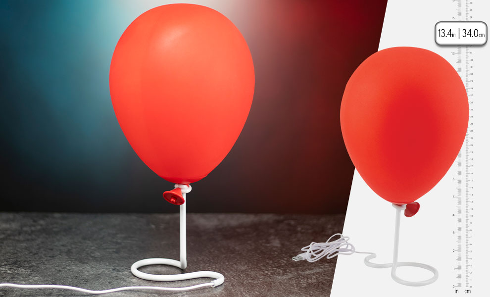 Gallery Feature Image of Pennywise Balloon Lamp Collectible Lamp - Click to open image gallery
