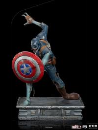 Gallery Image of Zombie Captain America 1:10 Scale Statue