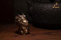Gallery Image of Teasie Beastie – Kirin (Copper) Figurine