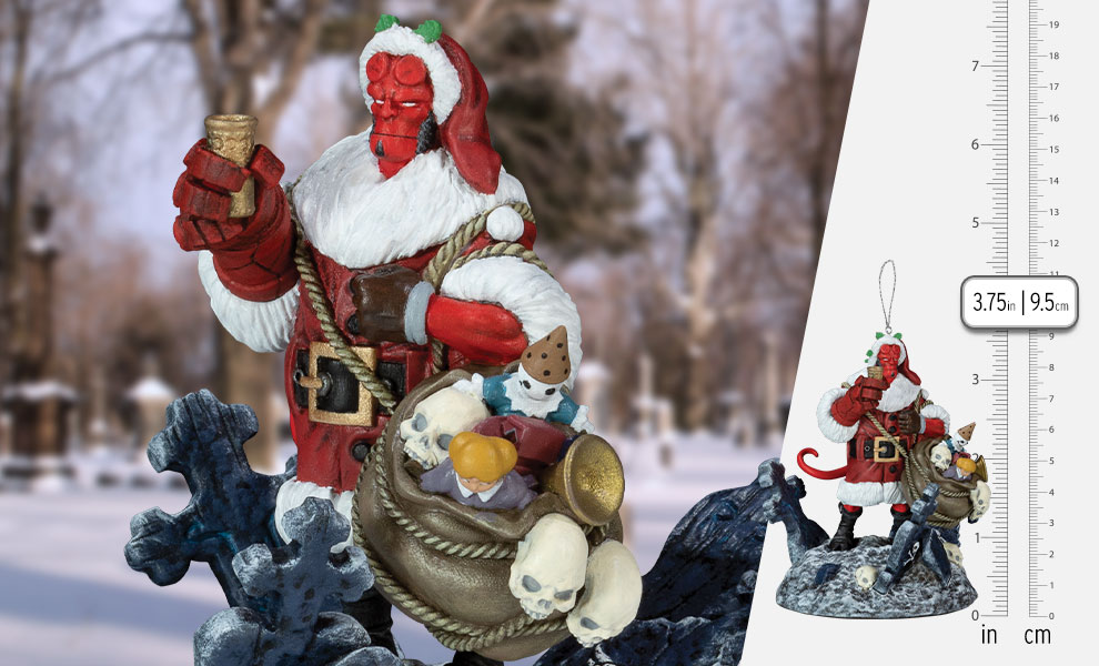 Gallery Feature Image of Hellboy Holiday Ornament Ornament - Click to open image gallery