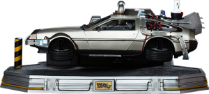 DeLorean Set Regular Version 1:10 Scale Statue