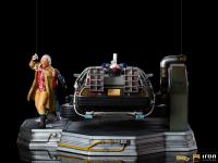 Gallery Image of DeLorean Set Full Deluxe Version 1:10 Scale Statue