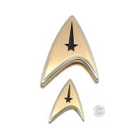 Gallery Image of Enterprise Command Badge and Pin Set Prop Replica