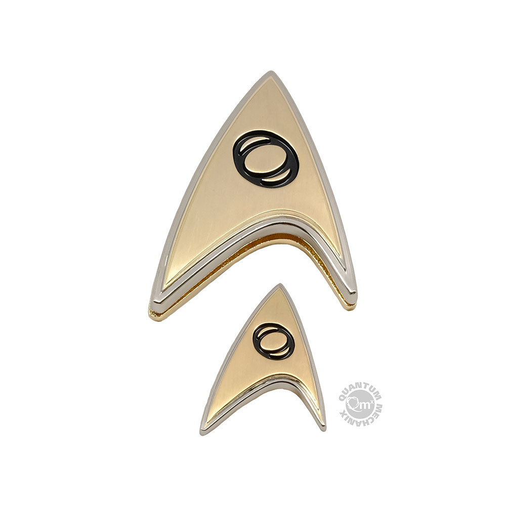 Ciencias Insignia de Star Trek-Insignia Multicolor Quantum Mechanix Abysse Corp_BIJQMX002