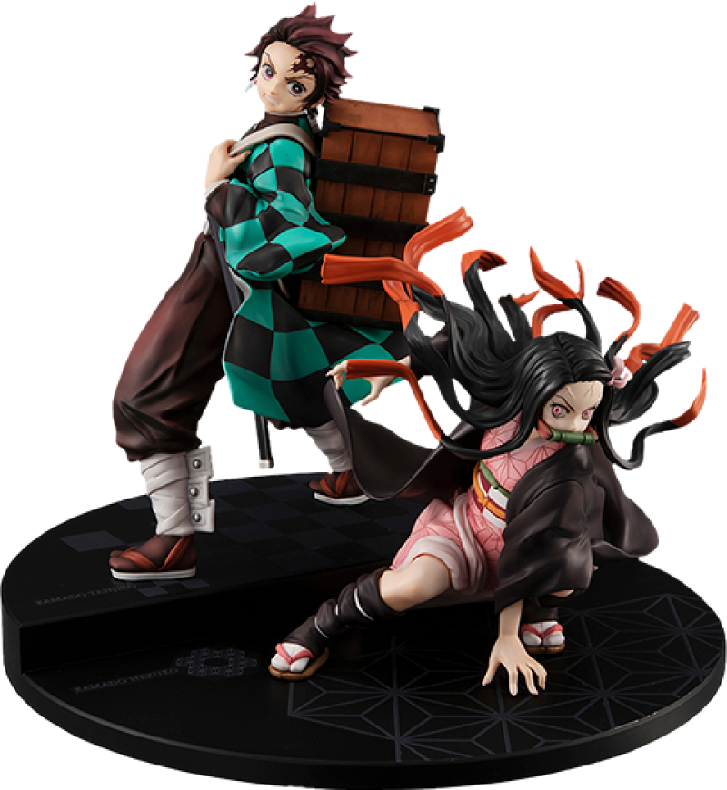 Precious G.E.M. Kamado Brother & Sister PVC Figure by MegaHouse