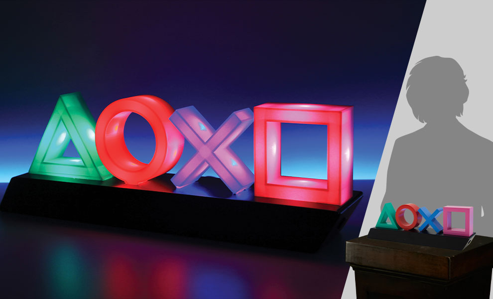 Gallery Feature Image of PlayStation Icons Light Collectible Lamp - Click to open image gallery