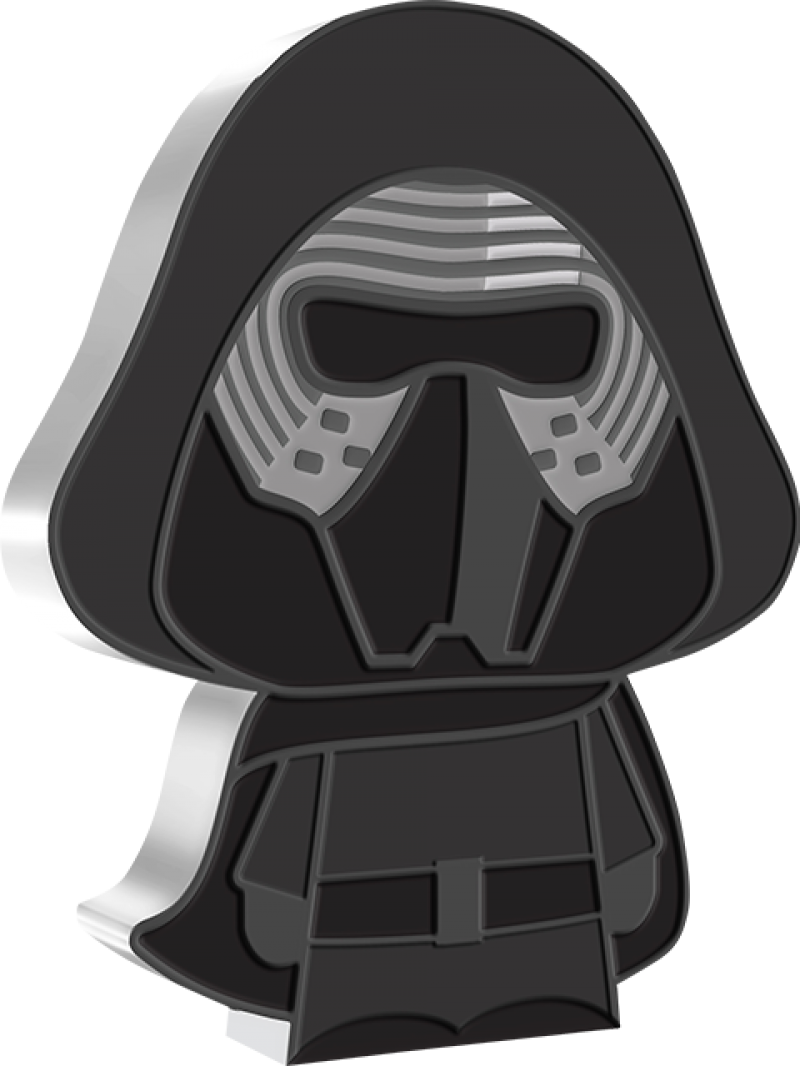 Kylo Ren 1oz Silver Coin Silver Collectible by New Zealand Mint