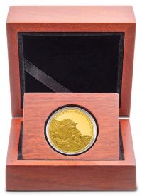 Gallery Image of Grogu ¼oz Gold Coin Gold Collectible
