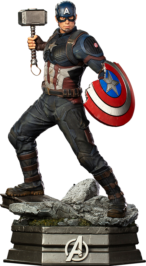 Iron Studios Captain America Statue