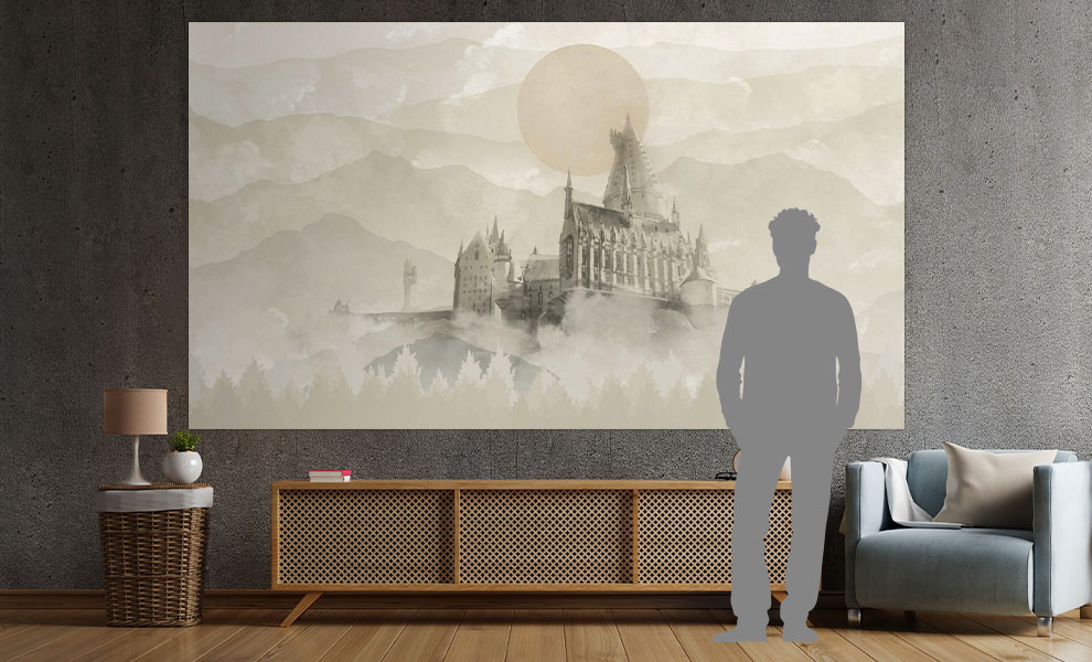 Gallery Feature Image of Harry Potter Hogwarts Castle Wallpaper Mural Mural - Click to open image gallery