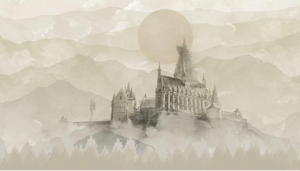 Harry Potter Hogwarts Castle Wallpaper Mural Mural
