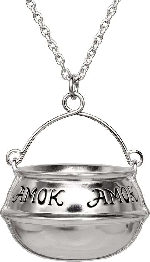 RockLove Hocus Pocus Amok Cauldron Necklace Jewelry