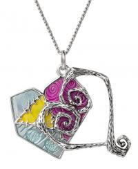 Gallery Image of Sally Heart Layered Charm Necklace Jewelry