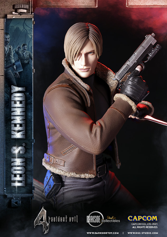 Leon Kennedy 1 4 Scale Premium Statue By Darkside Collectibles Studio Sideshow Collectibles
