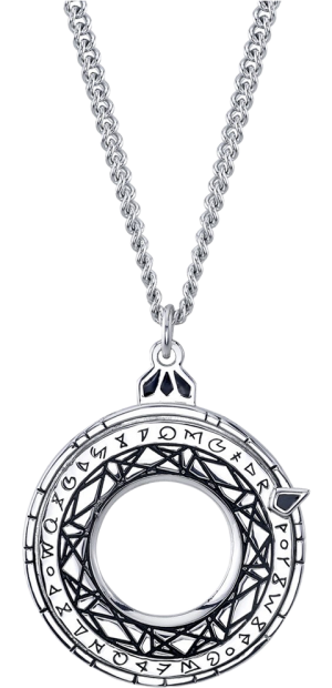 Doctor Strange Rotating Spell Medallion Necklace Jewelry