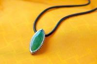 Gallery Image of Shang-Chi Green Pendant Necklace Jewelry
