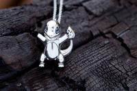 Gallery Image of Charmander Necklace Jewelry