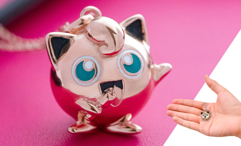 Gallery Feature Image of Jigglypuff Necklace Jewelry - Click to open image gallery