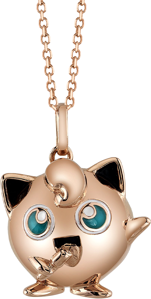 Jigglypuff Necklace by RockLove