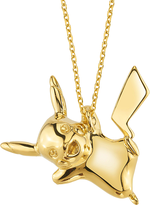 RockLove Pikachu Necklace Jewelry