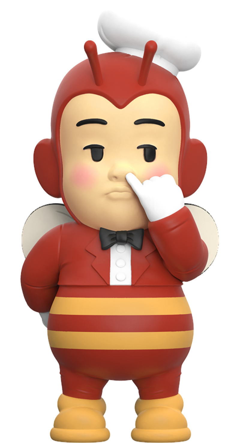 Picky Eaters: The Bee Vinyl Collectible by Mighty Jaxx