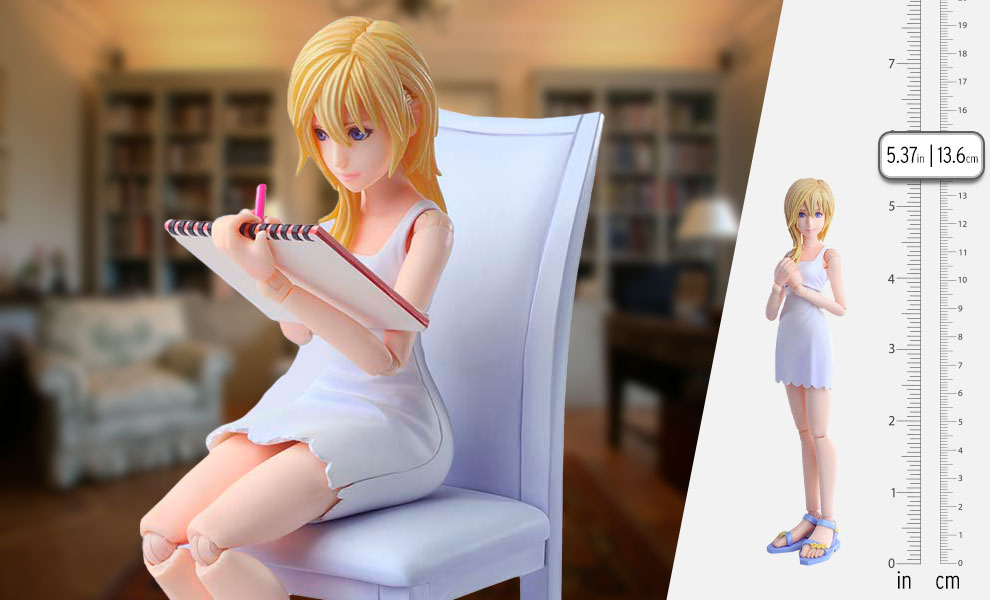 Gallery Feature Image of Naminé Action Figure - Click to open image gallery